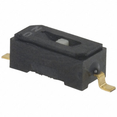 CHS-01TB by Nidec Components Corporation - SWITCH SLIDE DIP SPST 100MA 6V