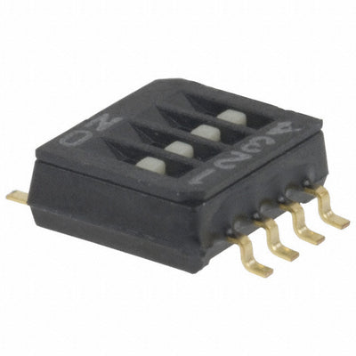 CHS-04TB by Nidec Components Corporation - SWITCH SLIDE DIP SPST 100MA 6V