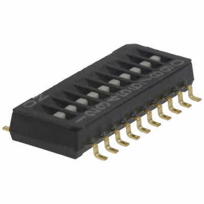 CHS-10TB by Nidec Components Corporation - SWITCH SLIDE DIP SPST 100MA 6V