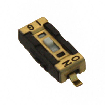 CVS-01TB by Nidec Components Corporation - SWITCH SLIDE DIP SPST 100MA 6V