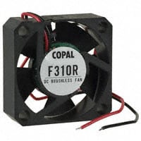 F310R-05LLC by Nidec Components Corporation - FAN AXIAL 30X10MM 5VDC WIRE