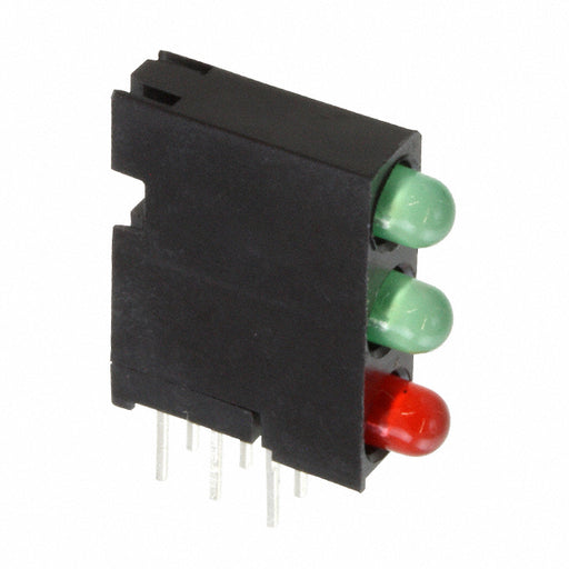 5640100233F by Dialight - LED CBI 3MM 3X1 GRN/YLW/YLW DIFF