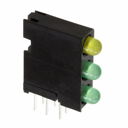 5640100322F by Dialight - LED CBI 3MM 3X1 YLW/GRN/GRN DIFF