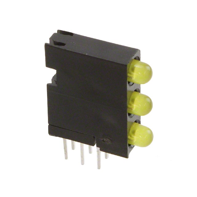 5640100333F by Dialight - LED CBI 3MM 3X1 YLW/YLW/YLW DIFF