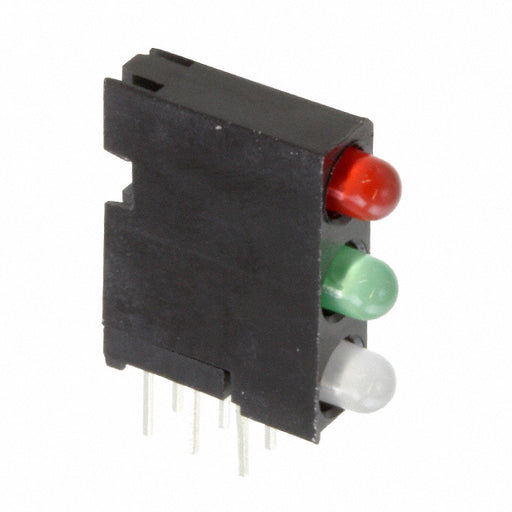5640100833F by Dialight - LED CBI 3MM 3X1 RED/GRN/BLU DIFF