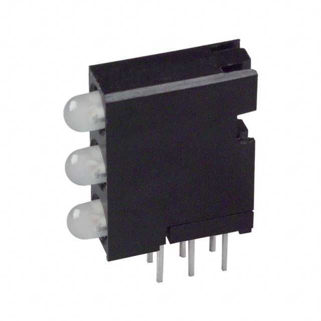 5640700444F by Dialight - LED 3HI 3MM YEL/GRN BICLR PC MNT