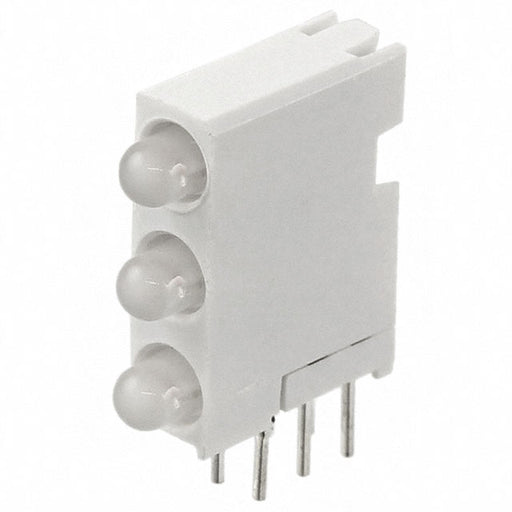 5640700815F by Dialight - LED CBI 3MM 3X1 GRN/YLW BICOLOR