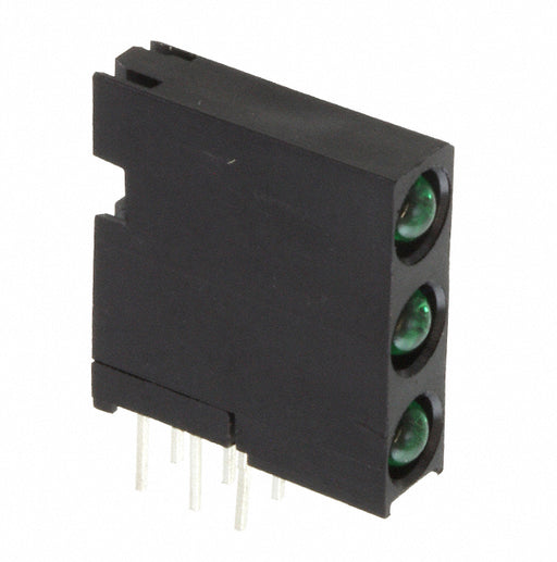 5642210222F by Dialight - LED CBI 3MM 3X1 GRN,GRN,GRN TINT
