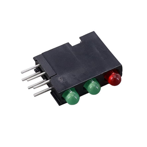 5640200122F by Dialight - LED CBI 3MM 3X1 RED/GRN/GRN