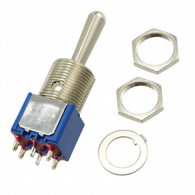 5646MAB by APEM Inc. - SWITCH TOGGLE DPDT 6A 125V