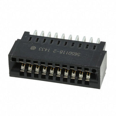 5650118-2 by TE Connectivity AMP Connectors - CONNECTOR EDGE DUAL FMALE 20POS 0.100