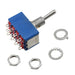 5666AB by APEM Inc. - SWITCH TOGGLE 4PDT 6A 125V
