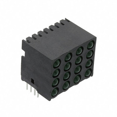 5680016824F by Dialight - LED CBI 3MM 4X4 QUAD GREEN