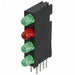 5680202122F by Dialight - LED CBI 3MM 4X1 GRN,GRN,GRN,GRN
