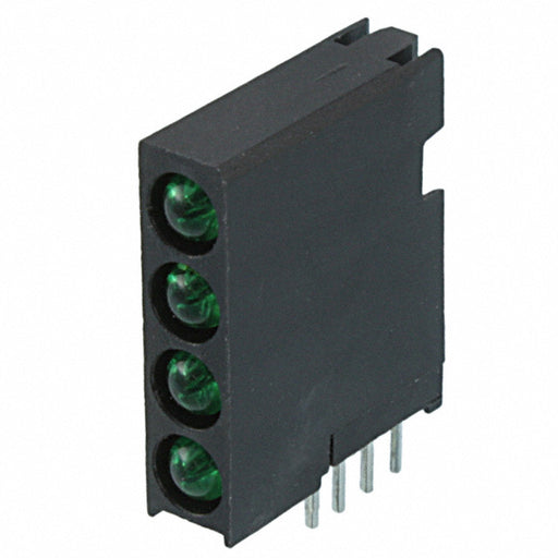 5682232222F by Dialight - LED CBI 3MM 4X1 GRN,GRN,GRN,GRN