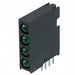 5682232222F by Dialight - LED CBI 3MM 4X1 GRN,GRN,GRN,GRN