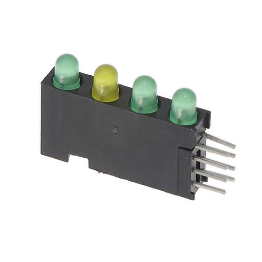 5680102322F by Dialight - LED 3MM QUAD LEVEL G,Y,G,G