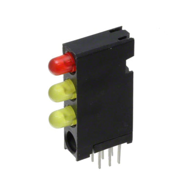 5680201330F by Dialight - LED CBI 3MM 4X1 RED,YLW,YLW X