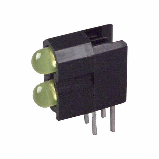 5680F7_7 by Visual Communications Company - VCC - LED YELLOW T1 DUAL RIGHT ANG PCB