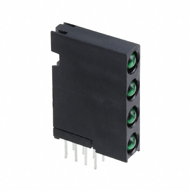 5682212222F by Dialight - LED CBI 3MM 4X1 GRN,GRN,GRN,GRN
