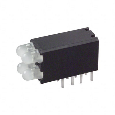 5690109999F by Dialight - LED 3MM BI-LEVEL 2X2 BLUE DIFF