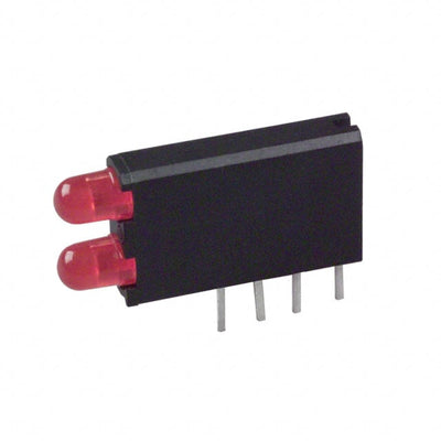 5690111100F by Dialight - LED 2HI 3MM NARROW RED PC MNT