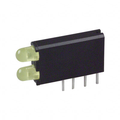 5690113300F by Dialight - LED 2HI 3MM NARROW YELLOW PC MNT