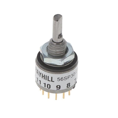 56SP30-01-1-04N by Grayhill Inc. - SWITCH ROTARY 4POS 200MA 115V