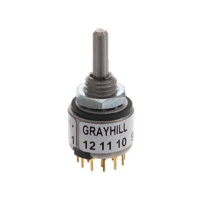 56SP30S-01E02N by Grayhill Inc. - SWITCH ROTARY PC MOUNT, 30 DEG 1