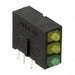 5700100332F by Dialight - LED CBI 2MM 3X1 YLW,YLW,GRN DIFF