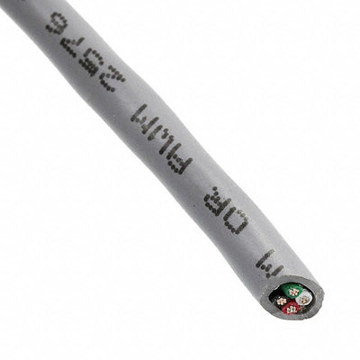 57004 SL002 by Alpha Wire - CABLE 4CON 24AWG SLATE SHLD 500