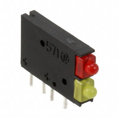 5710113F by Dialight - LED CBI 2MM BI-LEVEL RED-YLW