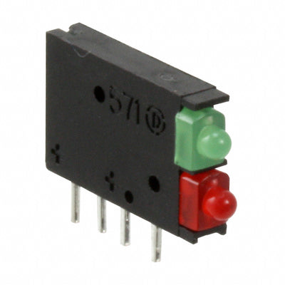 5710121F by Dialight - LED CBI 2MM BI-LEVEL GRN,RED
