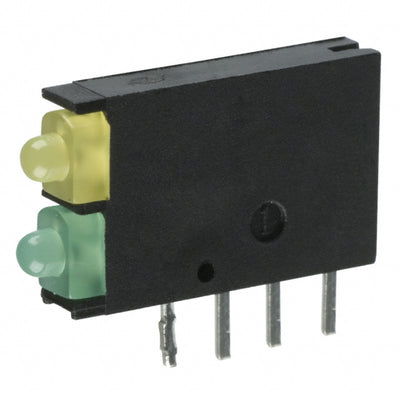 5710132F by Dialight - LED 2MM BI-LEVEL YLW/GRN DIFF