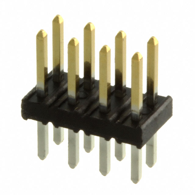 10075024-F01-04PLF by Amphenol ICC (FCI) - CONNECTOR HEADER VERT 8POS 2MM