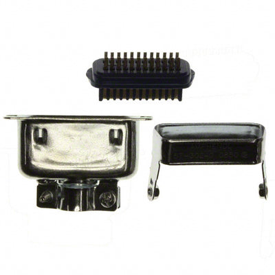 5730240 by Amphenol ICC (Commercial Products) - CONNECTOR PLUG 24POS STR SLDR CUP