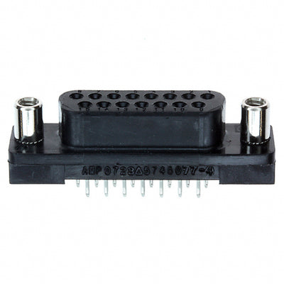 5745077-4 by TE Connectivity AMP Connectors - CONNECTOR D-SUB RCPT 15POS VERT SLDR