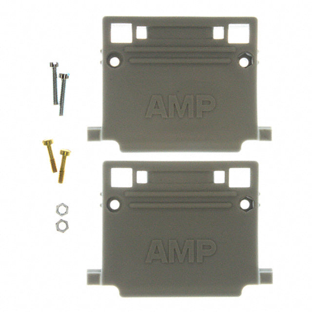 745082-1 by TE Connectivity AMP Connectors - CONNECTOR BACKSHELL 50P 90/180DEG GRY