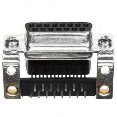 5745113-2 by TE Connectivity AMP Connectors - CONNECTOR D-SUB RCPT 15POS R/A SLDR