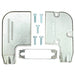 5745652-3 by TE Connectivity AMP Connectors - CONNECTOR BACKSHELL 15POS 90DEG SHLD