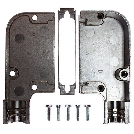 745653-3 by TE Connectivity AMP Connectors - CONNECTOR BACKSHELL 25POS 90DEG SHLD