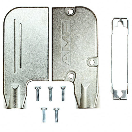 745653-5 by TE Connectivity AMP Connectors - CONNECTOR BACKSHELL 25POS 90DEG SHLD