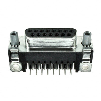 5745782-6 by TE Connectivity AMP Connectors - CONNECTOR D-SUB RCPT 15POS R/A SLDR