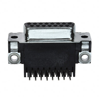 745984-4 by TE Connectivity AMP Connectors - CONNECTOR D-SUB RCPT 15POS R/A SLDR
