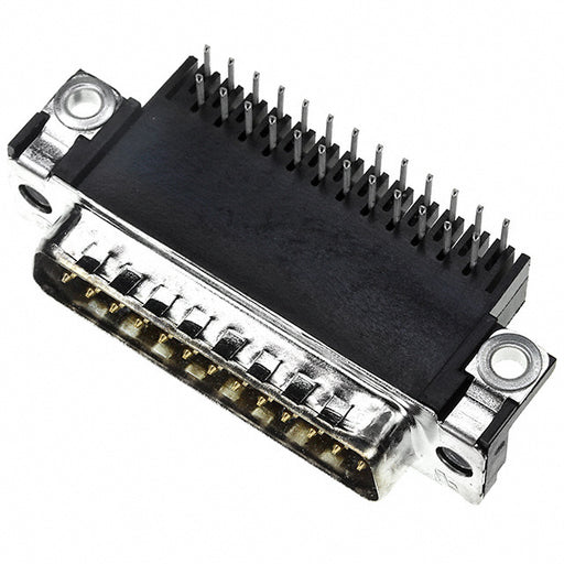 745994-4 by TE Connectivity AMP Connectors - CONNECTOR D-SUB PLUG 25POS R/A SLDR