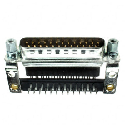 5747022-2 by TE Connectivity AMP Connectors - CONNECTOR D-SUB PLUG 25POS R/A SLDR