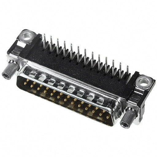 5747238-6 by TE Connectivity AMP Connectors - CONNECTOR D-SUB PLUG 25POS R/A SLDR