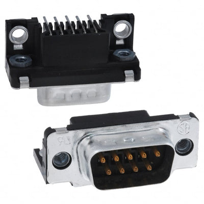 5747250-3 by TE Connectivity AMP Connectors - CONNECTOR D-SUB PLUG 9POS R/A SLDR