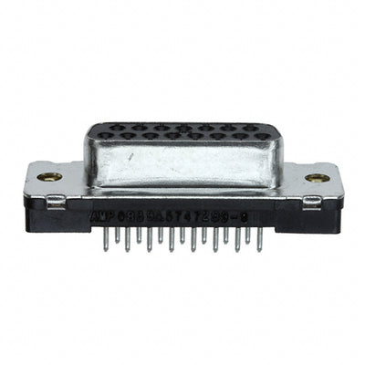 5747299-8 by TE Connectivity AMP Connectors - CONNECTOR D-SUB RCPT 15POS VERT SLDR