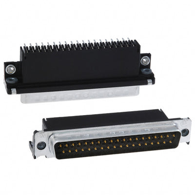 747835-4 by TE Connectivity AMP Connectors - CONNECTOR D-SUB PLUG 37POS R/A SLDR